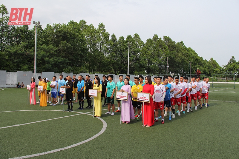 Khai mạc Giải Bóng đá Người làm báo Thanh Hóa lần thứ VI - Cúp Đông Á năm 2023