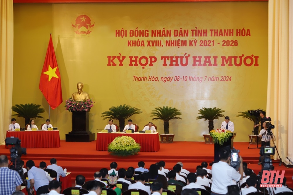 Khai mạc trọng thể Kỳ họp thứ 20, HĐND tỉnh Thanh Hóa khóa XVIII