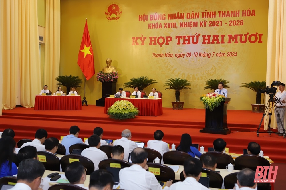 Khai mạc trọng thể Kỳ họp thứ 20, HĐND tỉnh Thanh Hóa khóa XVIII