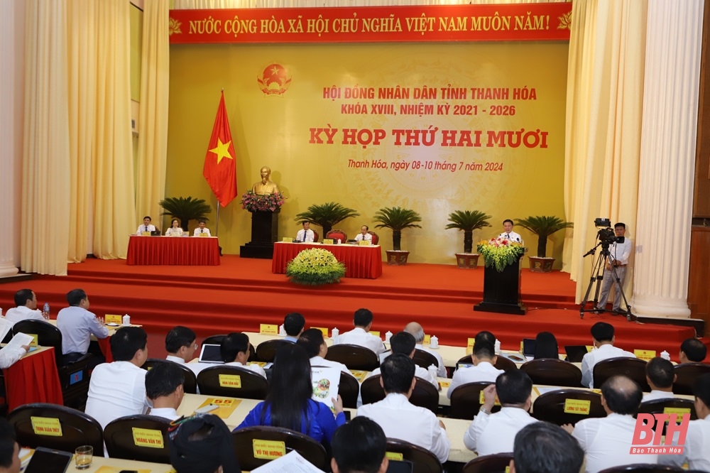 Khai mạc trọng thể Kỳ họp thứ 20, HĐND tỉnh Thanh Hóa khóa XVIII