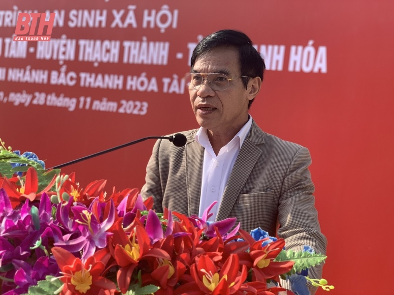 Agribank Bắc Thanh Hóa tài trợ 7 tỷ đồng xây dựng Trường Mầm non xã Thành Tâm