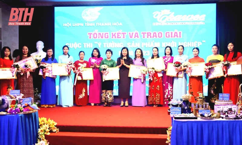 Diễn đàn “Phụ nữ khởi nghiệp - kết nối kinh doanh” và trao giải cuộc thi “Ý tưởng sản phẩm khởi nghiệp” năm 2023