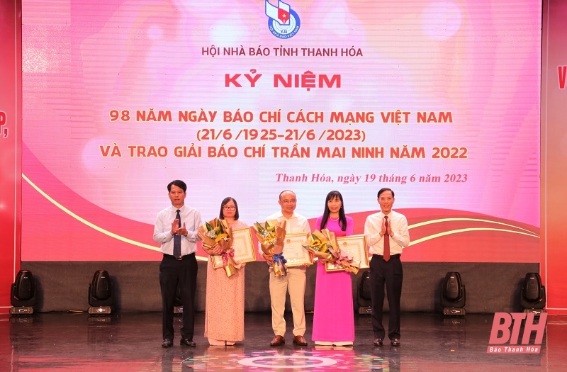 Kỷ niệm 98 năm Ngày Báo chí cách mạng Việt Nam và trao Giải báo chí Trần Mai Ninh năm 2022