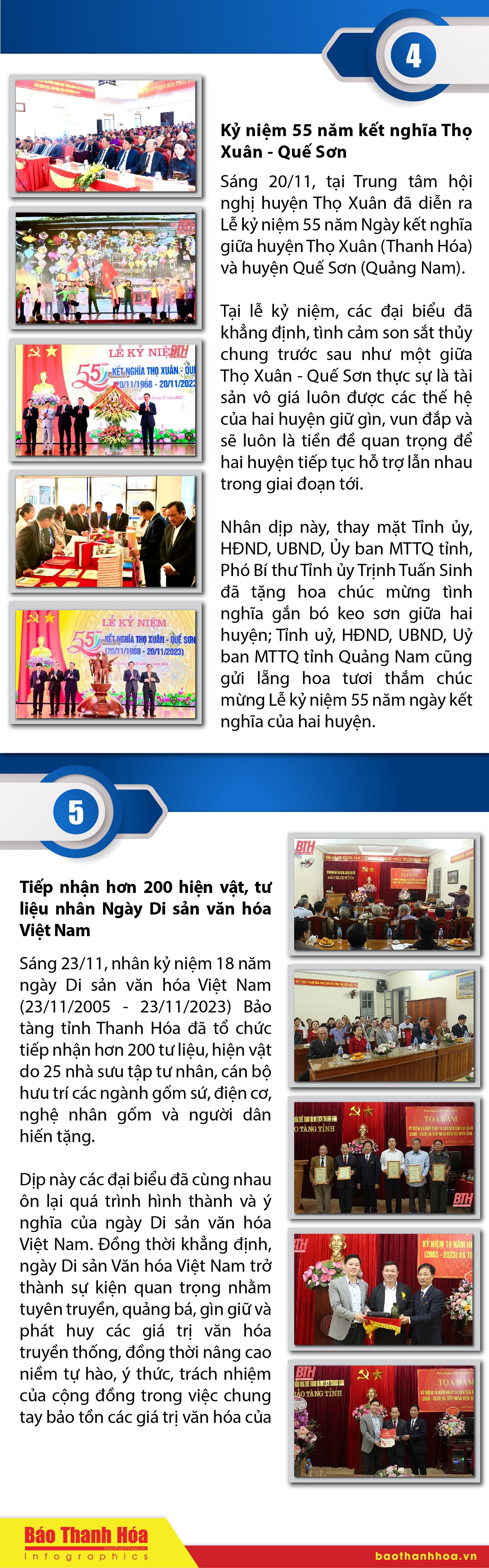 [Infographics] - Những sự kiện nổi bật trong tuần