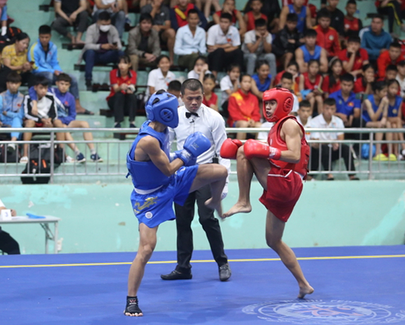 Các VĐV Thanh Hóa giành thành tích xuất sắc tại Giải vô địch Wushu trẻ quốc gia năm 2023